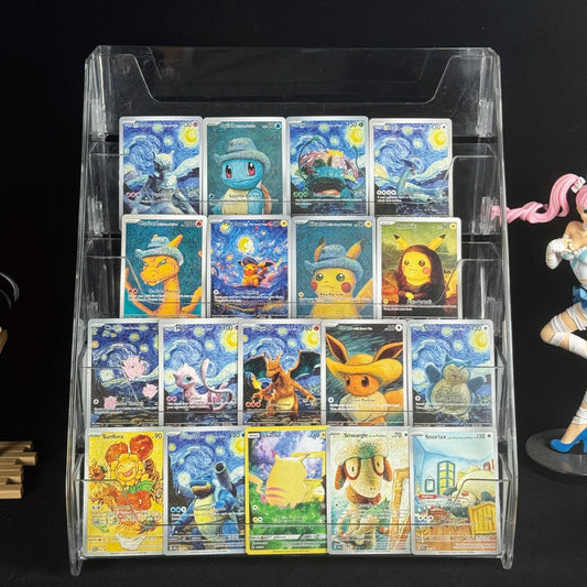 Ptcg 18pcs DIy Cartoon Anime Self-Control Mewtwo Pikachu Charizard