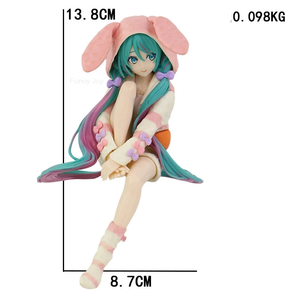 Anime Hatsune Miku Figure Wedding Dress Action Figures Kawaii Swimsuit