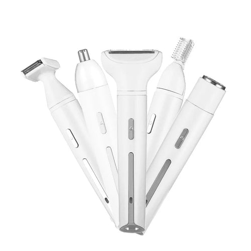 Facial Hair Removal for Women 5 in 1 Electric Razor for Bikini Trimmer