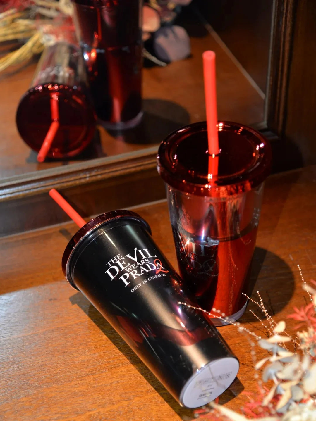 Mtime Popcorn Bucket Insulated Tumbler The Devil Wears Prada 2 Movie