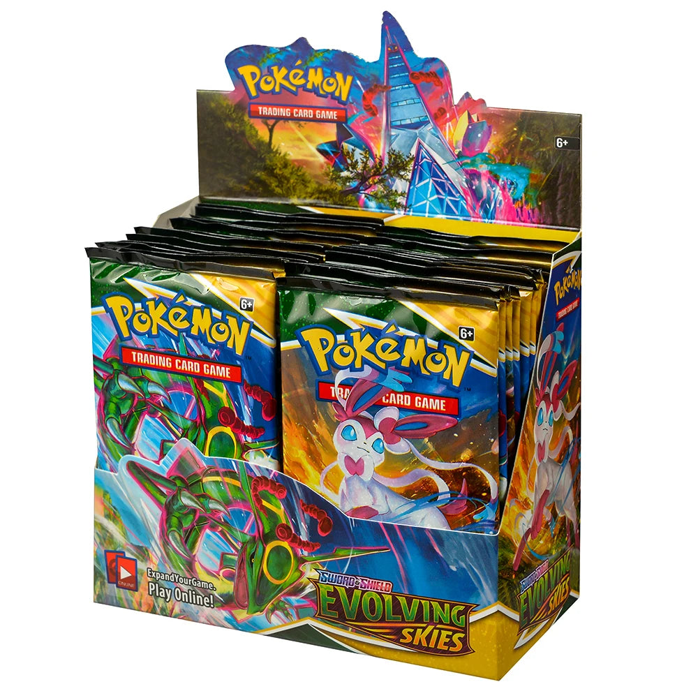 360Pcs English Pokémon TCG: Sword Shield Evolving Skies Booster Box