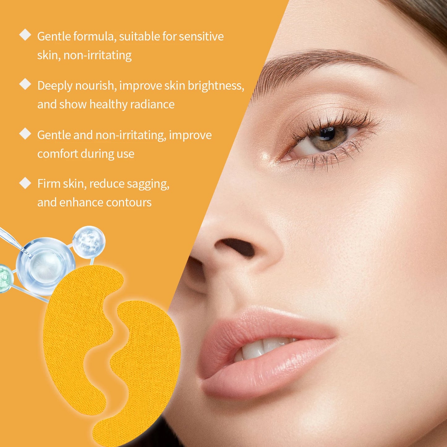 Nasolabial Fold Patch Face Lifting Sticker Fade Fine Lines
