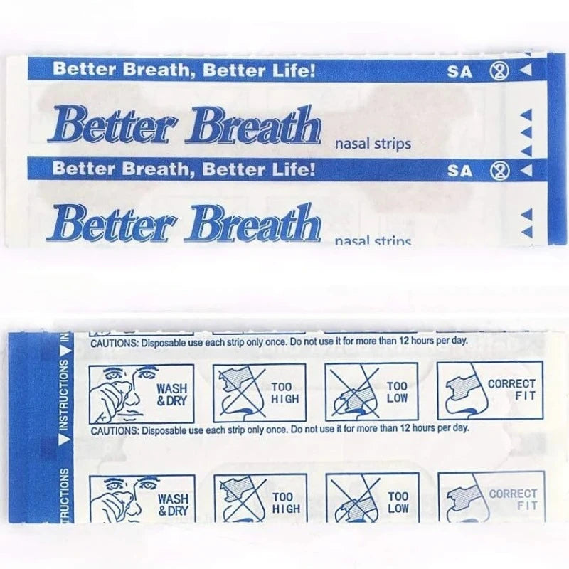 20/50/100pcs Breathing Nasal Strips Right Way Stop Snoring Anti