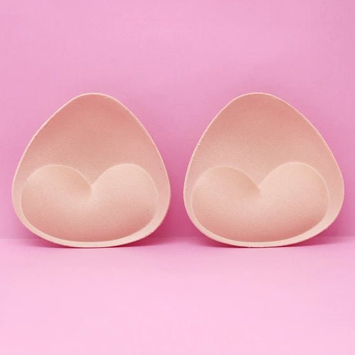1Pair Sponge Push Up Bra Pads Set for Women Invisible Insert Swimsuit