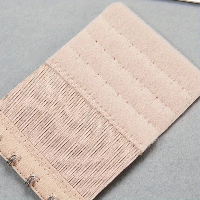 12 Adjustable Bra Extenders - 2/3/4 Hook Design, Soft Stretch Fabric,
