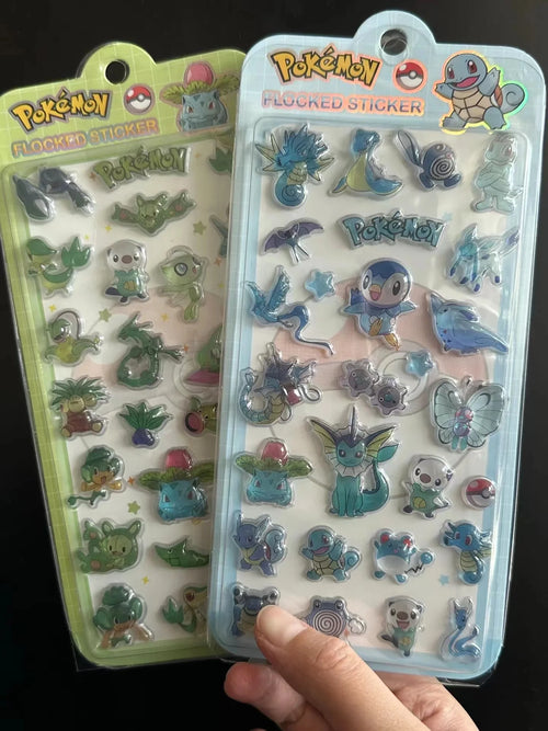 Pokémon Sticker Cute Cartoon Creativity Journal Ornament New Fashion