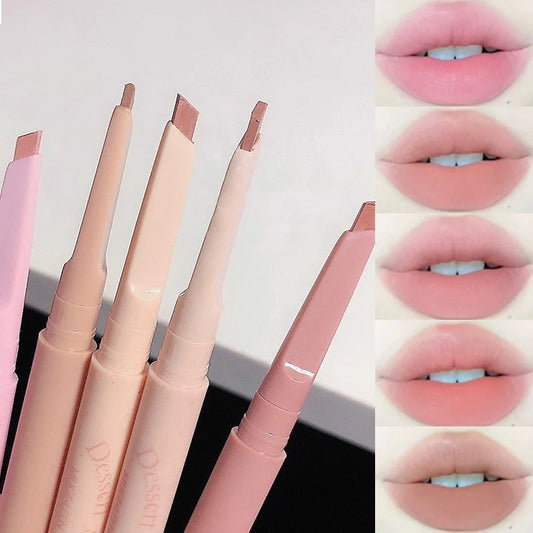 Dessert Lip Liner Automatic rotating waterproof lasting no color