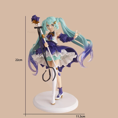 Anime Figure Cherry Blossoms Dress Action Figures Kawaii Swimsuit