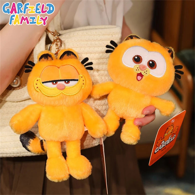 Original Garfield Cat Anime Plush Toys Cute Garfield Family Odie