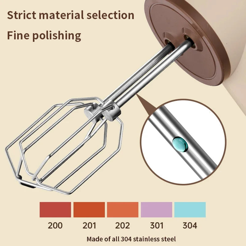 Handheld Electric  Food Mixer Machine Wireless Portable Automatic Cake