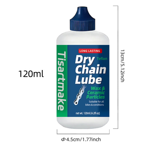 120ML Bicycle Chain Waxy Maintenance Oil Squirt MTB Road Bike Waxy Dry