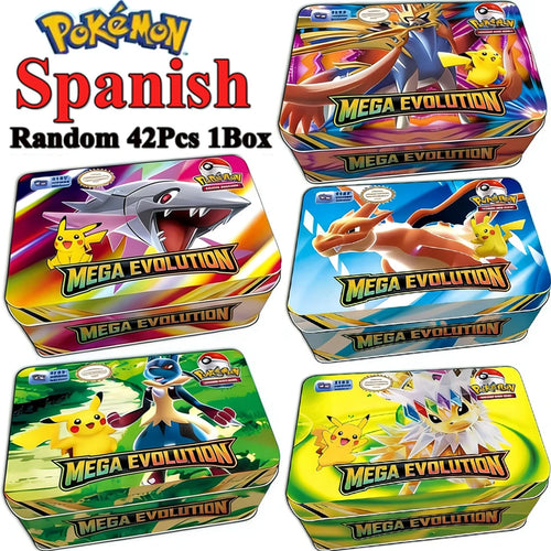 MEGA EVOLUTION 42pcs Pokemon Cards Battle Toys Lost Origin Pokemons