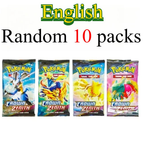10 Pokémon Card Packs, Bright Stars,151 Prismatic Evolutions,PALDEAN