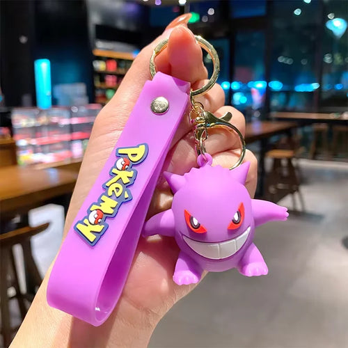 Original Pikachu figurine fashionable cartoon keychain Pokémon anime