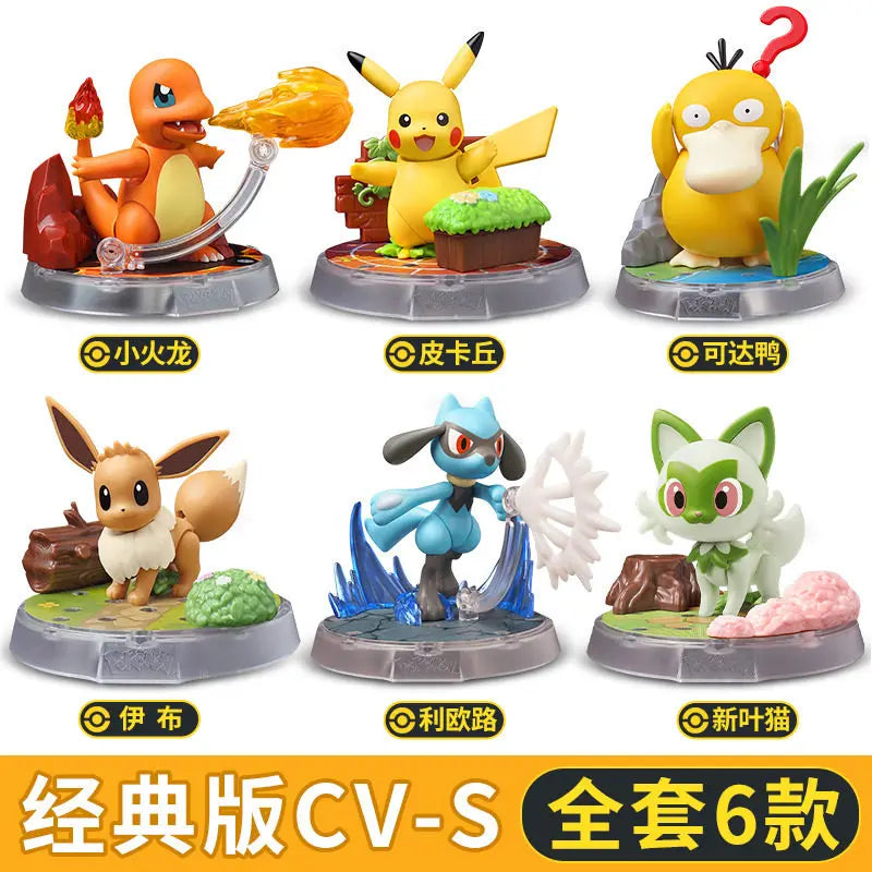 BLOKEES Original POKEMON Building Blocks Pikachu Charmander Psyduck