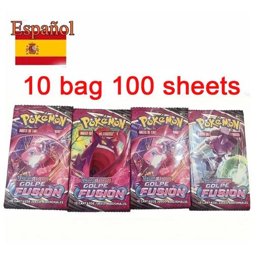 NEW Spanish Pokemoned Cards English French CROWN ZENITH SILVER TEMPEST