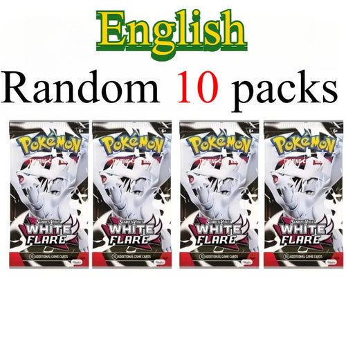 10 Pokémon Card Packs, Bright Stars,151 Prismatic Evolutions,PALDEAN