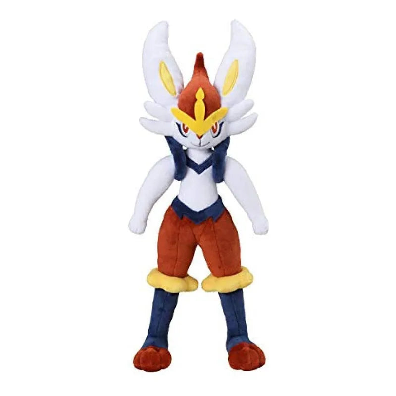 New Pokémon Sword and Shield Cinderace Plush Toys Scorbunny Evolution
