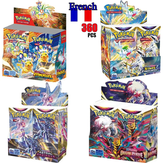 360 Pcs French Pokemon Card Surging Sparks Obsidian Flames Brilliant
