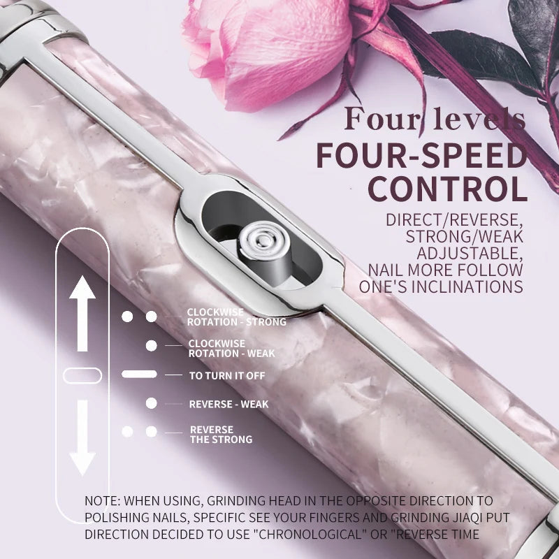 20000RPM Electric Nail Polisher Rechargeable Nail Polisher Nails