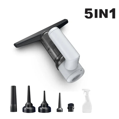 Car Vacuum Cleaner 5 in1 Lightweight Force Tool Machine for Bathroom