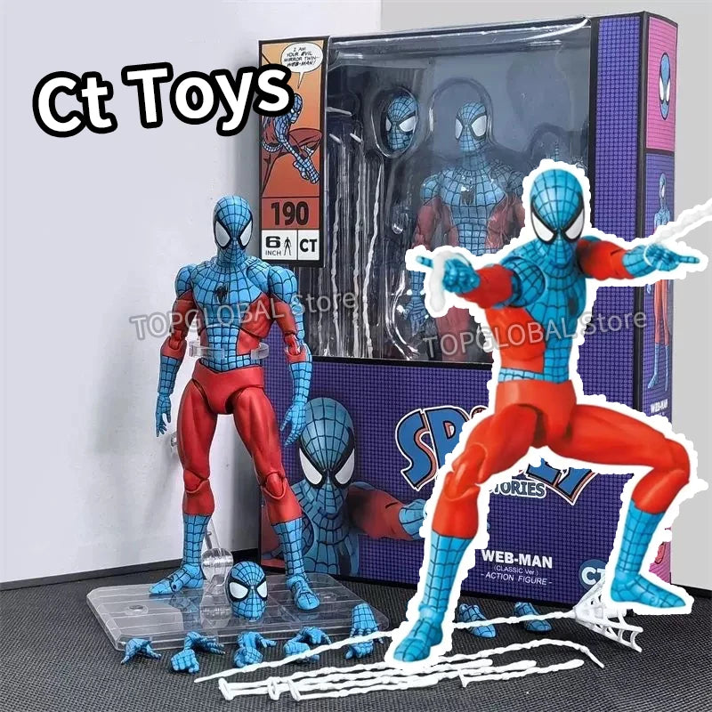 Ct Toys Mafex 001Spiderman Peter Parker Andrew Garfield The Amazing