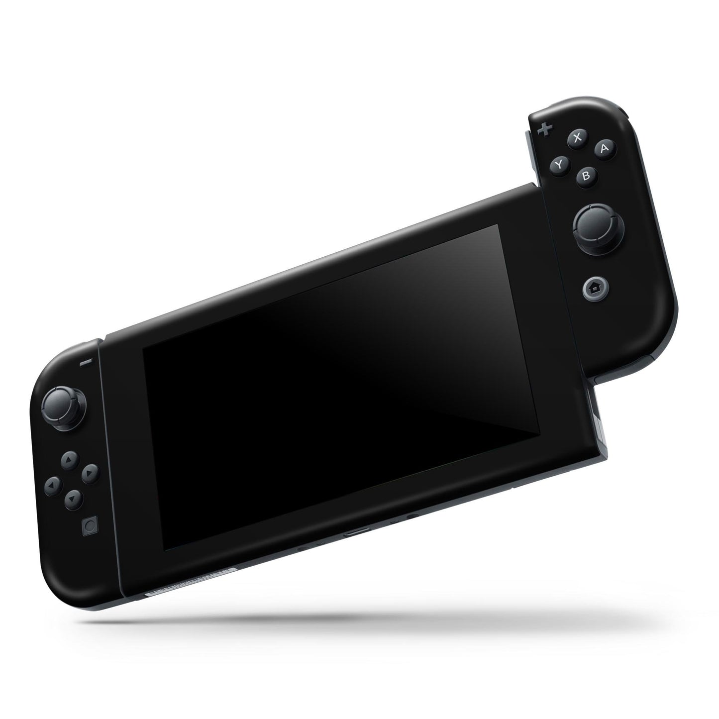 Solid State Black - Vinyl Skin Wrap for Nintendo Switch 2, OLED, Lite,
