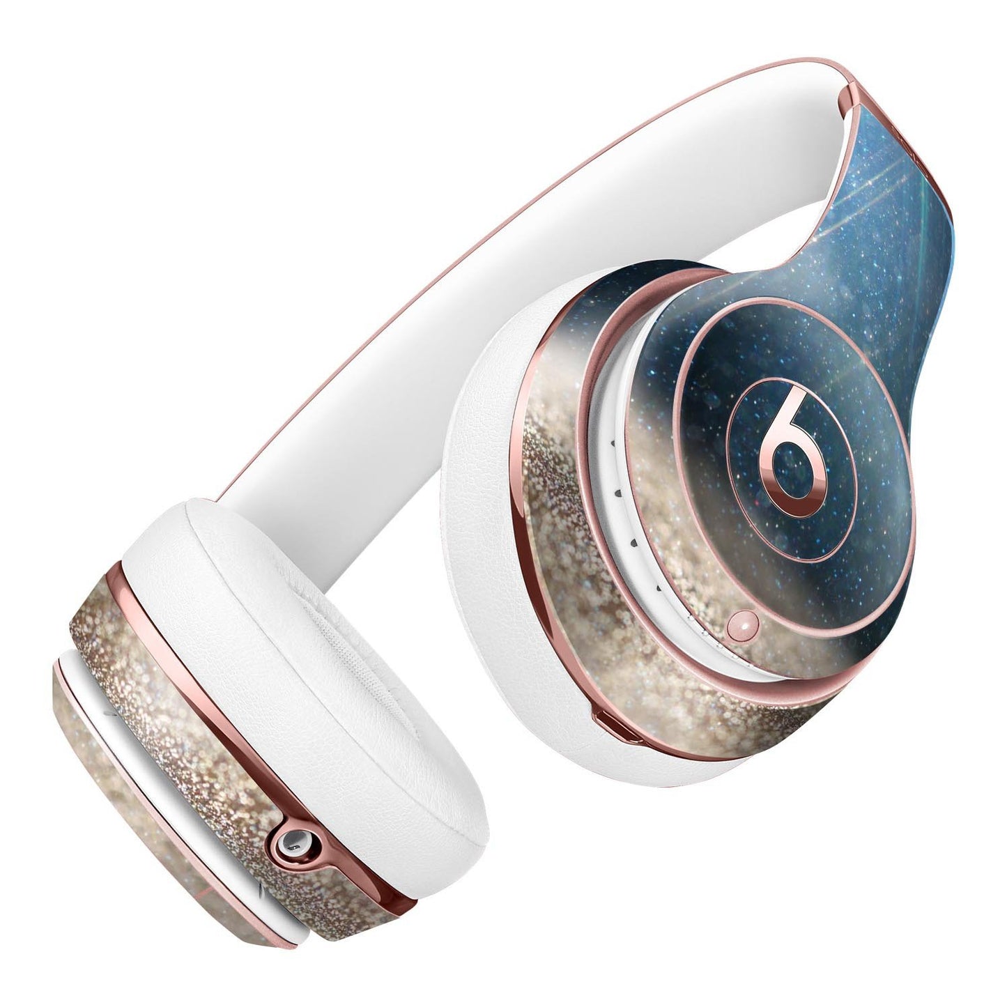 Strachted Blue and Gold Full-Body Skin Kit for the Beats by Dre Solo 3