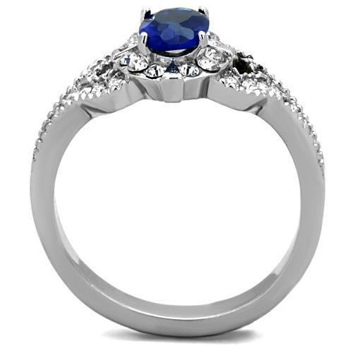 TK1765 - High polished (no plating) Stainless Steel Ring with