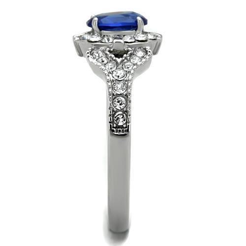 TK1765 - High polished (no plating) Stainless Steel Ring with