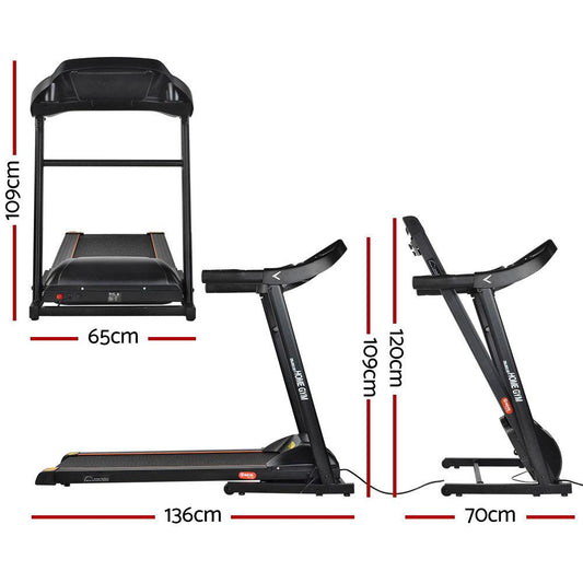 Everfit Treadmill Electric Home Gym Fitness Exercise Machine Foldable
