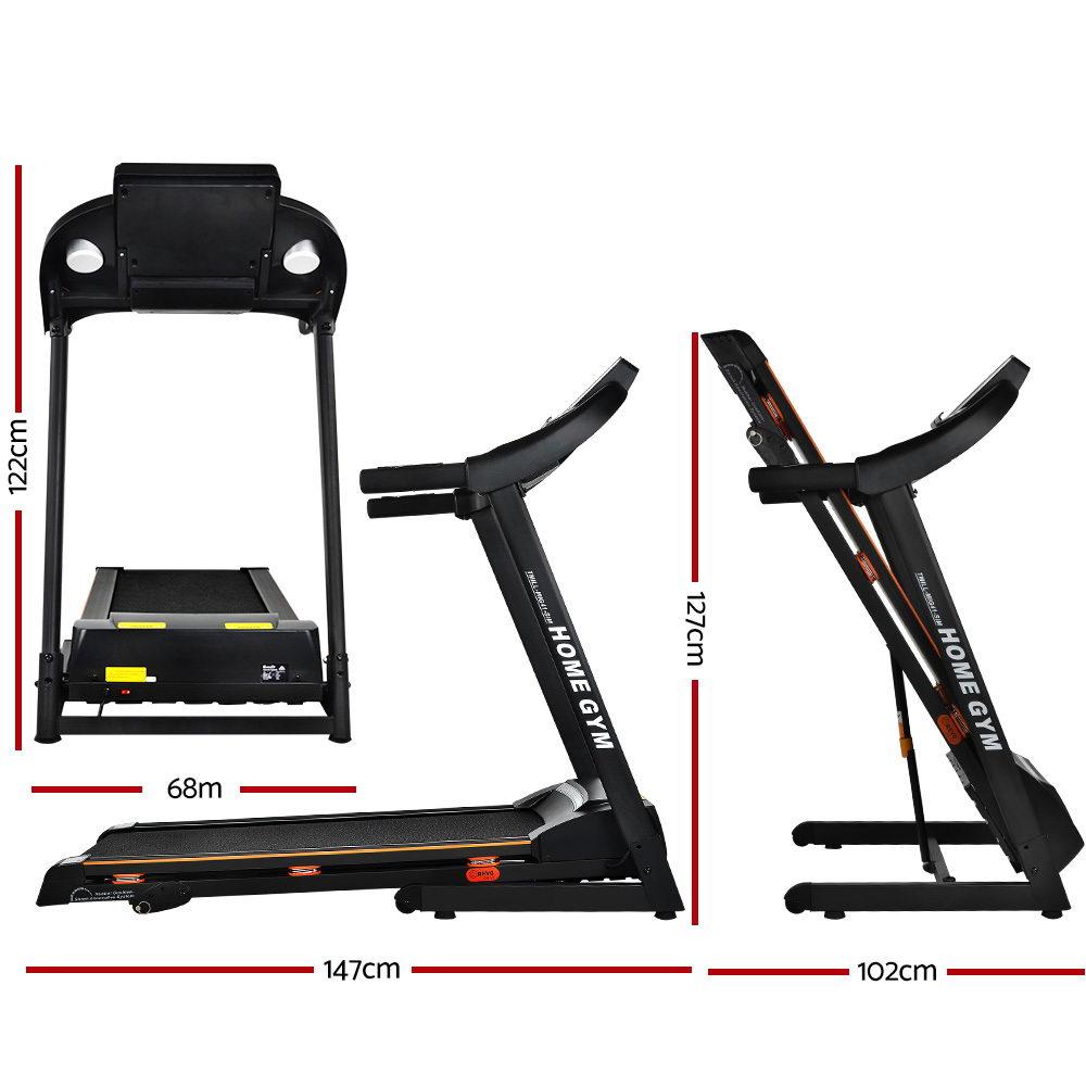 Everfit Treadmill Electric Home Gym Fitness Exercise Machine Hydraulic