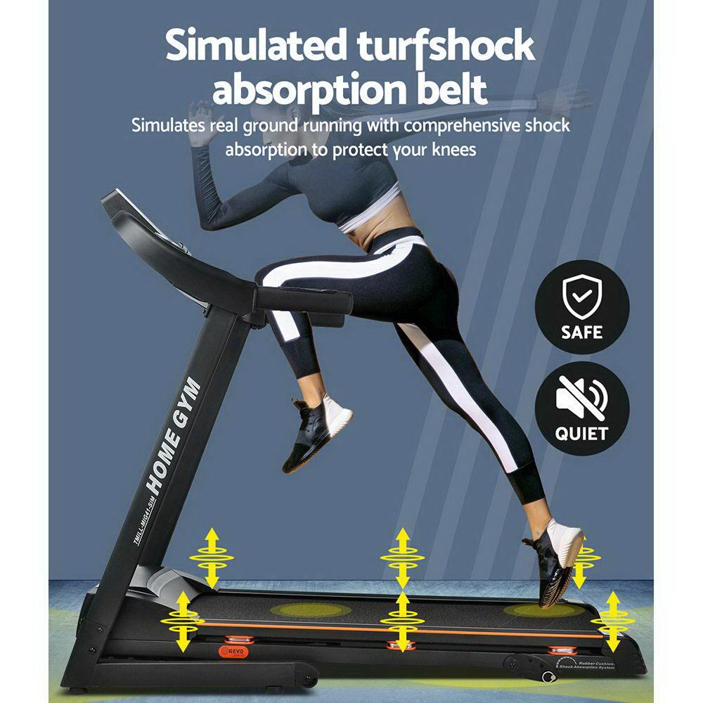 Everfit Treadmill Electric Home Gym Fitness Exercise Machine Hydraulic