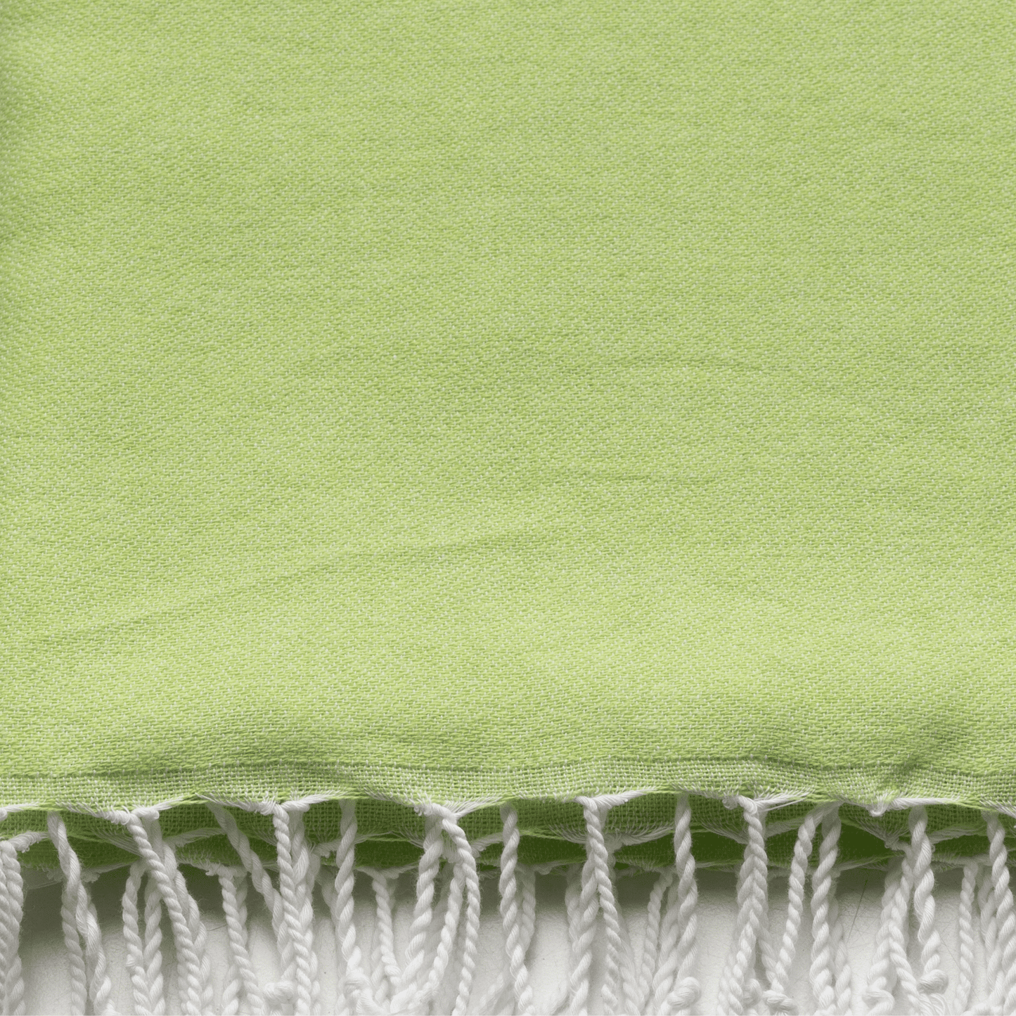 2-in-1 Hammam Towel Bag Neon Mint & Lime – Recycled Cotton