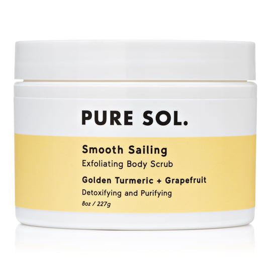 PURE SOL. Beauty Smooth Sailing Golden Turmeric + Grapefruit Detox