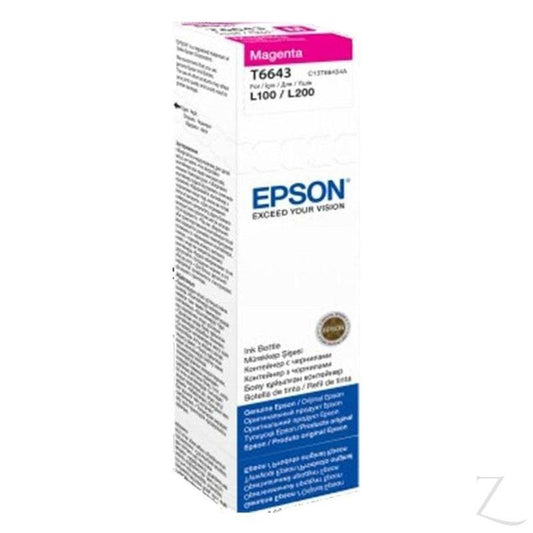 Epson Magenta Ink Bottle 70ml EcoTank L565/ L550/ L486/ L455/ L386/
