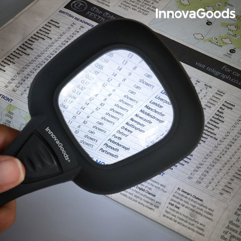 Ultraviolet and LED Magnifying Glass Magiolet InnovaGoods