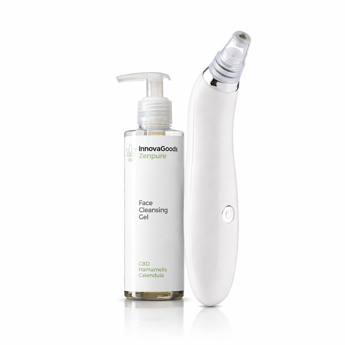Electric Facial Blackhead Cleaner Pack and Zenpure CBD Facial