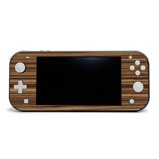 MightySkins NISWILIT-Dark Zebra Wood Skin for Nintendo Switch Lite,