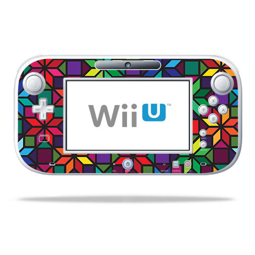 MightySkins NIWIIUGP-Stained Glass Window Skin for Nintendo Wii U Game