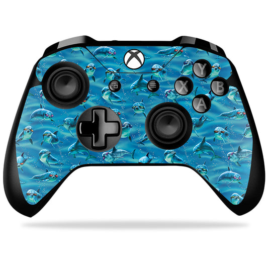 Mightyskins MIXBONXCO-Dolphin Gang Skin Decal Wrap for Microsoft Xbox