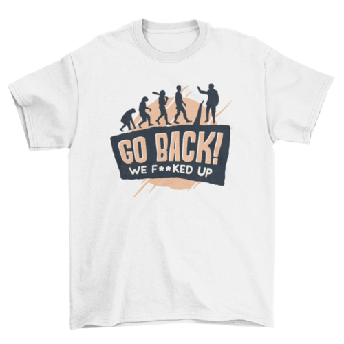 Go back t-shirt