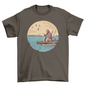 Old man fishing t-shirt