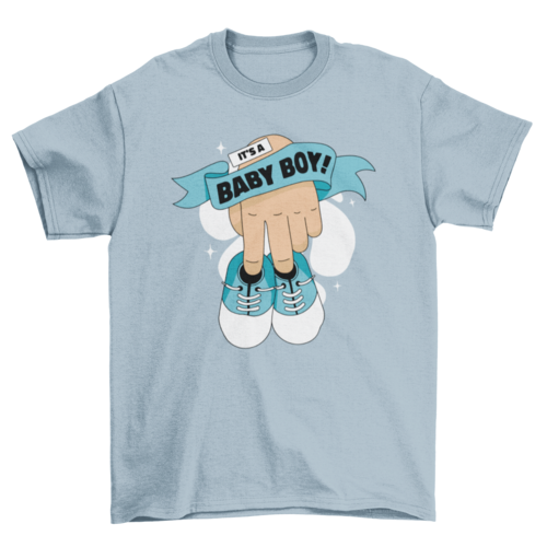 Baby boy shoes t-shirt