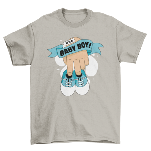 Baby boy shoes t-shirt