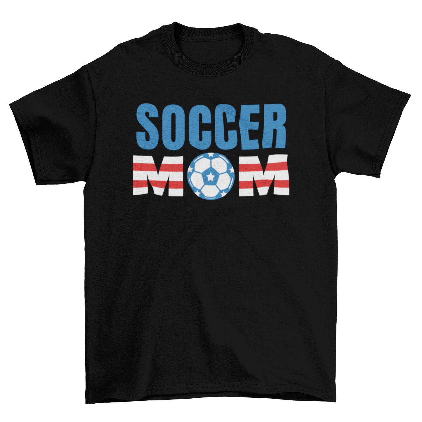 American soccer mom sports game t-shirt