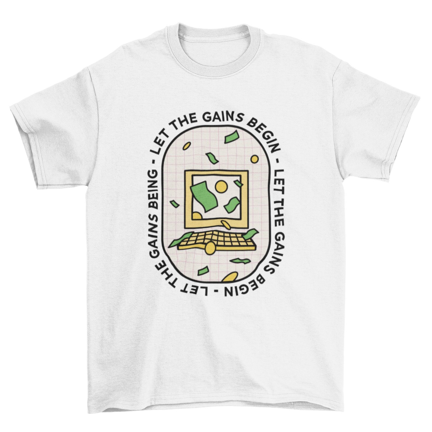 Crypto currency quote t-shirt