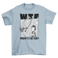 Man fishing boot cartoon t-shirt