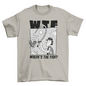 Man fishing boot cartoon t-shirt