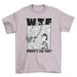 Man fishing boot cartoon t-shirt